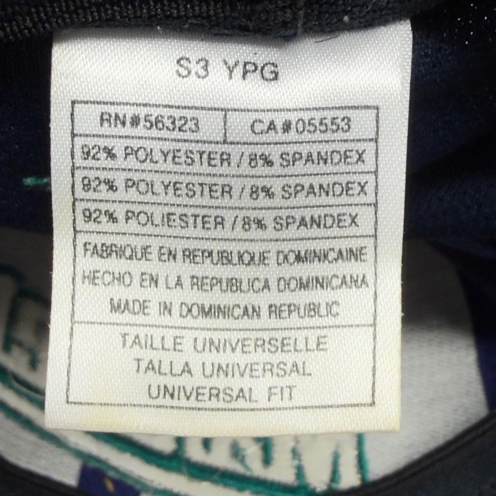 Nike Seattle Mariners Flexfit Hat Mens Navy Blue Teal Mesh MLB Baseball Cap L/XL